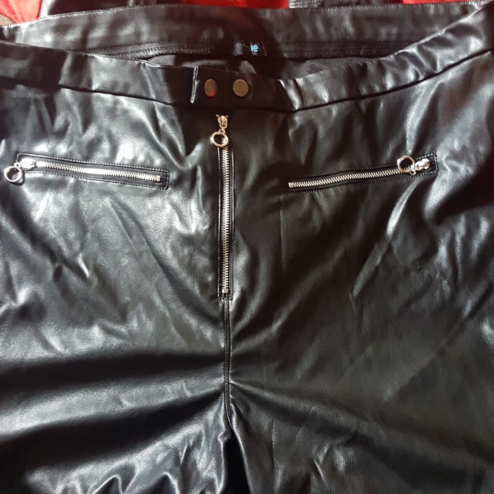 Rue 21 leather pants.